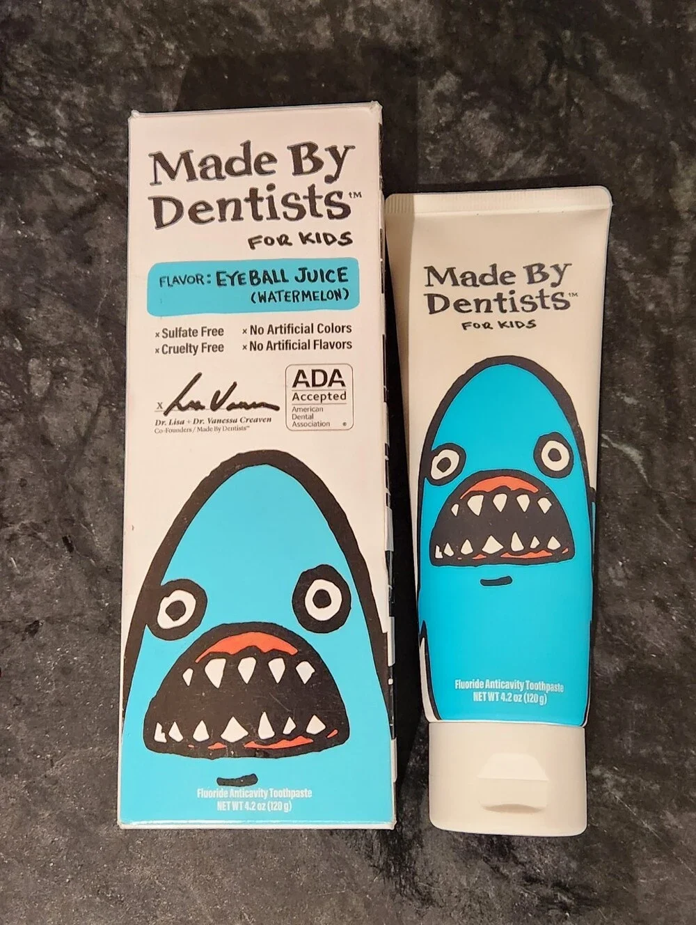 Made By Dentists Kids Toothpaste (Eyeball Juice Watermelon) - 3 Pack